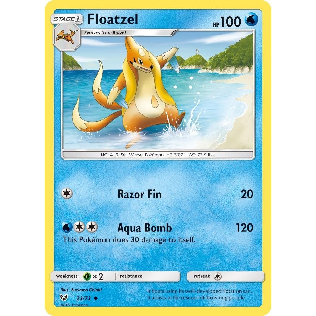 Image for Floatzel (23/73) (SHL) - Pokemon