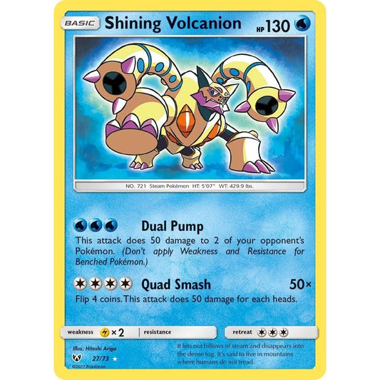 Image for Shining Volcanion (27/73) (SHL) - Pokemon