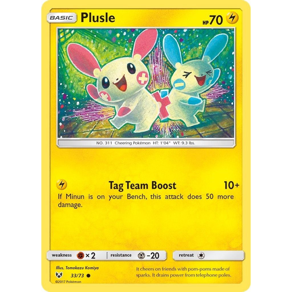 Image for Plusle (33/73) (SHL) - Pokemon