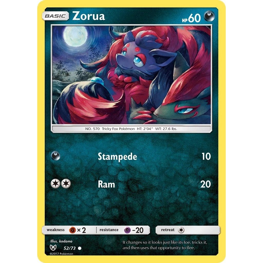 Image for Zorua (52/73) (SHL) - Pokemon