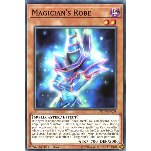 Image for Magician's Robe (LEDD-ENA04) (LEDD) - YuGiOh