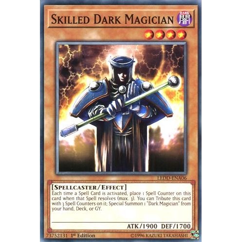 Image for Skilled Dark Magician (LEDD-ENA06) (LEDD) - YuGiOh