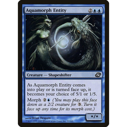 Image for Aquamorph Entity (33) (PLC) - Magic: The Gathering