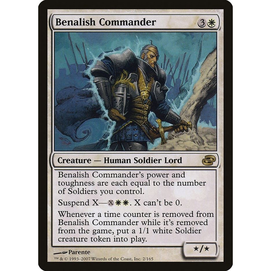 Image for Benalish Commander (2) (PLC) - Magic: The Gathering
