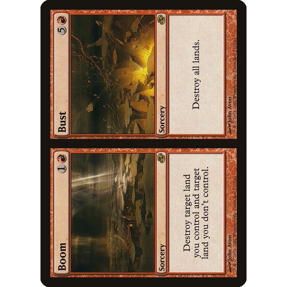 Image for Boom // Bust (112) (PLC) - Magic: The Gathering