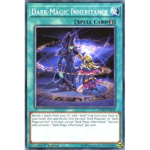 Image for Dark Magic Inheritance (LEDD-ENA18) (LEDD) - YuGiOh