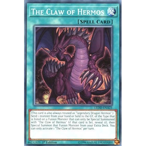 Image for The Claw of Hermos (LEDD-ENA23) (LEDD) - YuGiOh