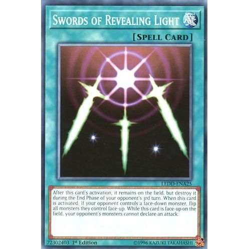 Image for Swords of Revealing Light (LEDD-ENA25) (LEDD) - YuGiOh