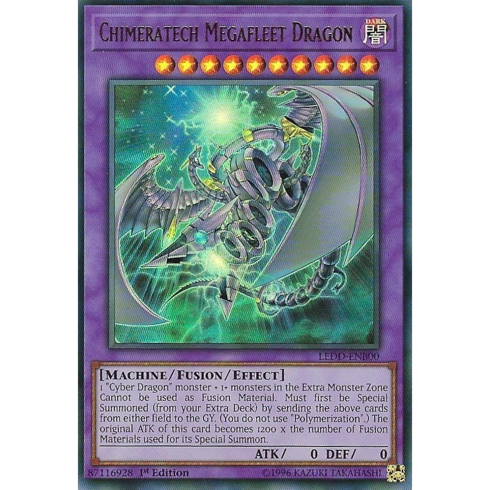 Image for Chimeratech Megafleet Dragon (LEDD-ENB00) (LEDD) - YuGiOh