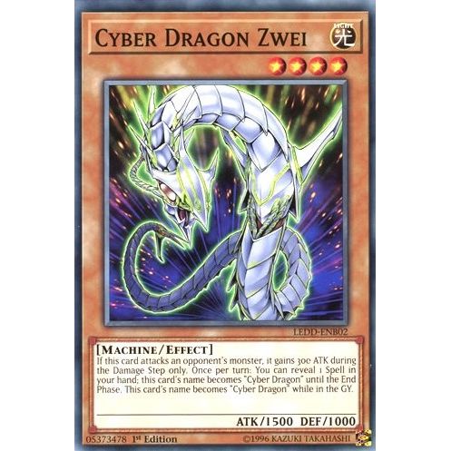 Image for Cyber Dragon Zwei (LEDD-ENB02) (LEDD) - YuGiOh