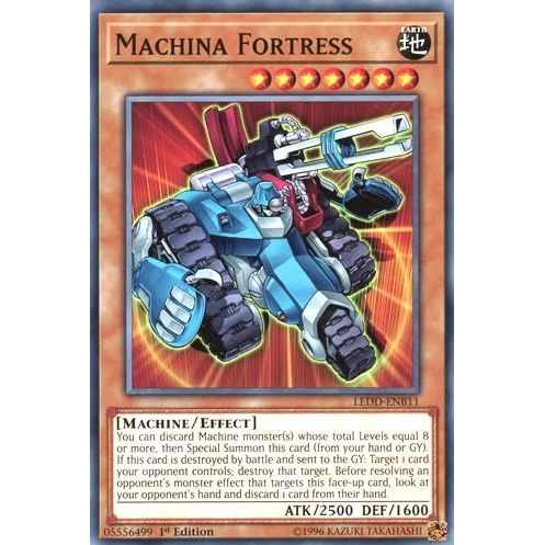 Image for Machina Fortress (LEDD-ENB11) (LEDD) - YuGiOh