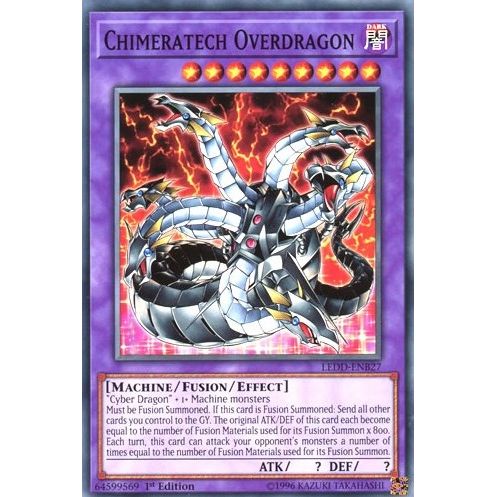 Image for Chimeratech Overdragon (LEDD-ENB27) (LEDD) - YuGiOh