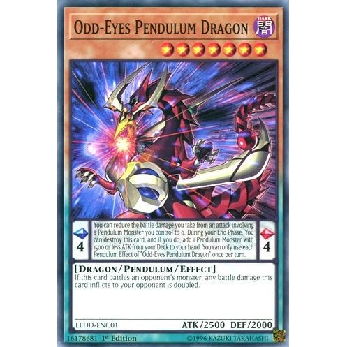Image for Odd-Eyes Pendulum Dragon (LEDD-ENC01) (LEDD) - YuGiOh