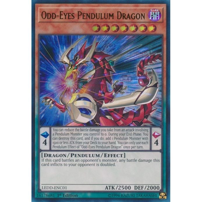 Image for Odd-Eyes Pendulum Dragon (UR) (LEDD-ENC01) (LEDD) - YuGiOh
