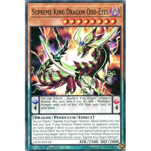 Image for Supreme King Dragon Odd-Eyes (LEDD-ENC02) (LEDD) - YuGiOh