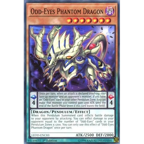 Image for Odd-Eyes Phantom Dragon (LEDD-ENC03) (LEDD) - YuGiOh