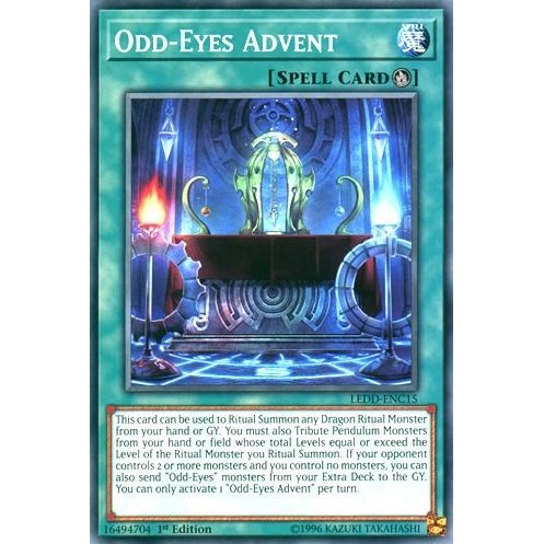 Image for Odd-Eyes Advent (LEDD-ENC15) (LEDD) - YuGiOh