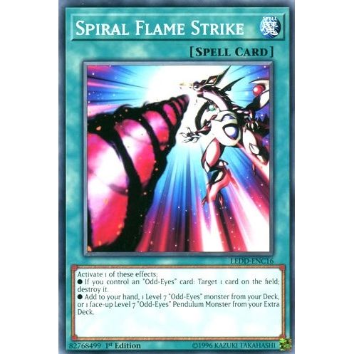 Image for Spiral Flame Strike (LEDD-ENC16) (LEDD) - YuGiOh