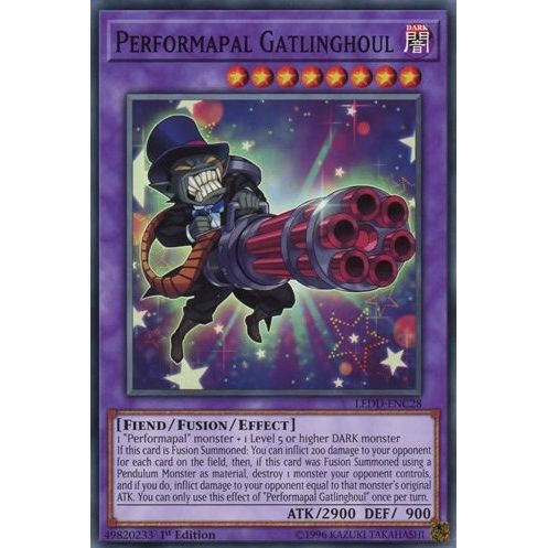 Image for Performapal Gatlinghoul (LEDD-ENC28) (LEDD) - YuGiOh