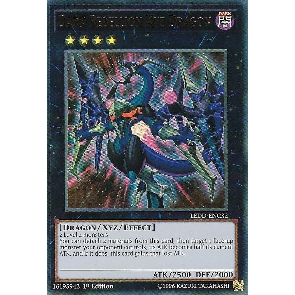 Image for Dark Rebellion Xyz Dragon (LEDD-ENC32) (LEDD) - YuGiOh
