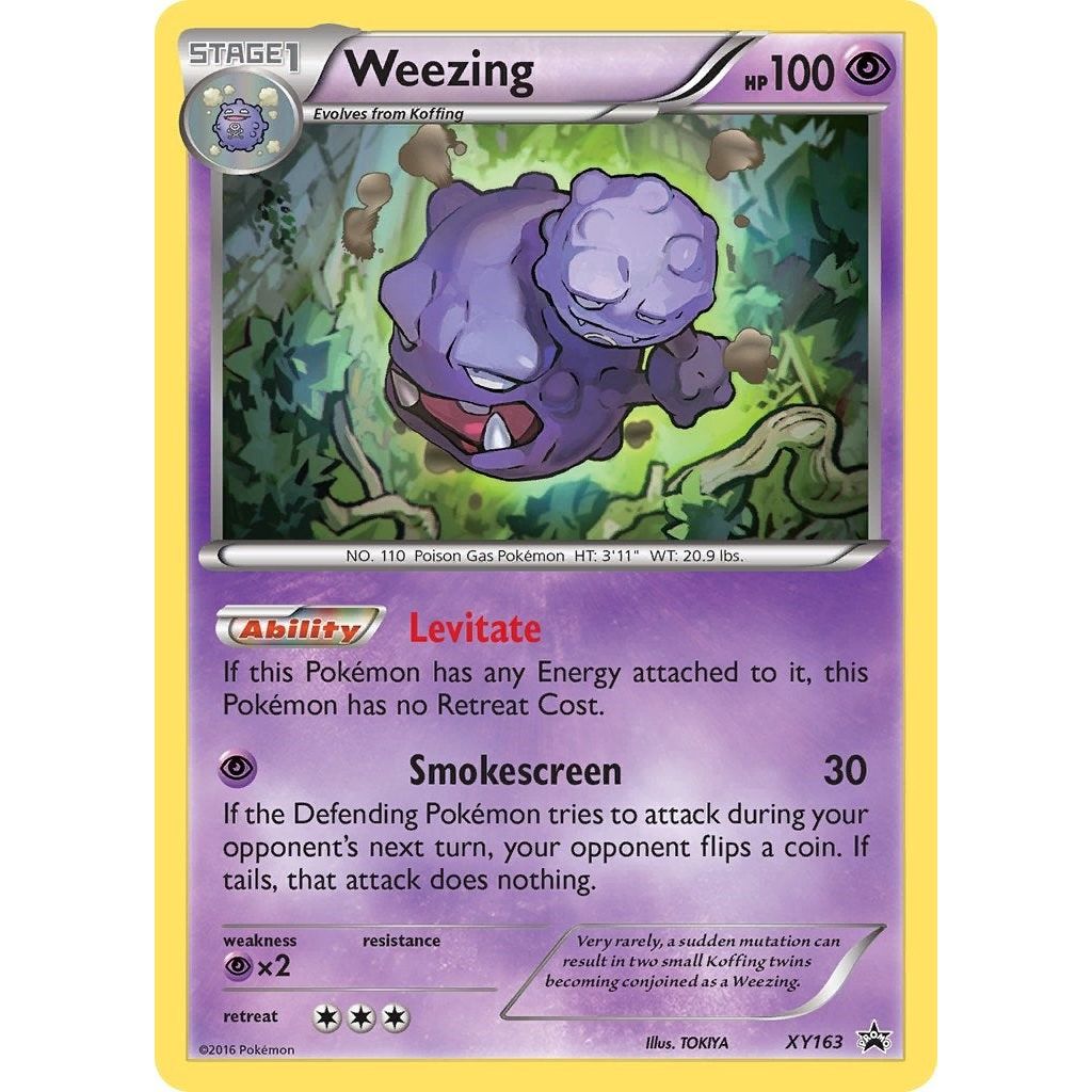 Image for Weezing - XY163 (XY163) (PR) - Pokemon