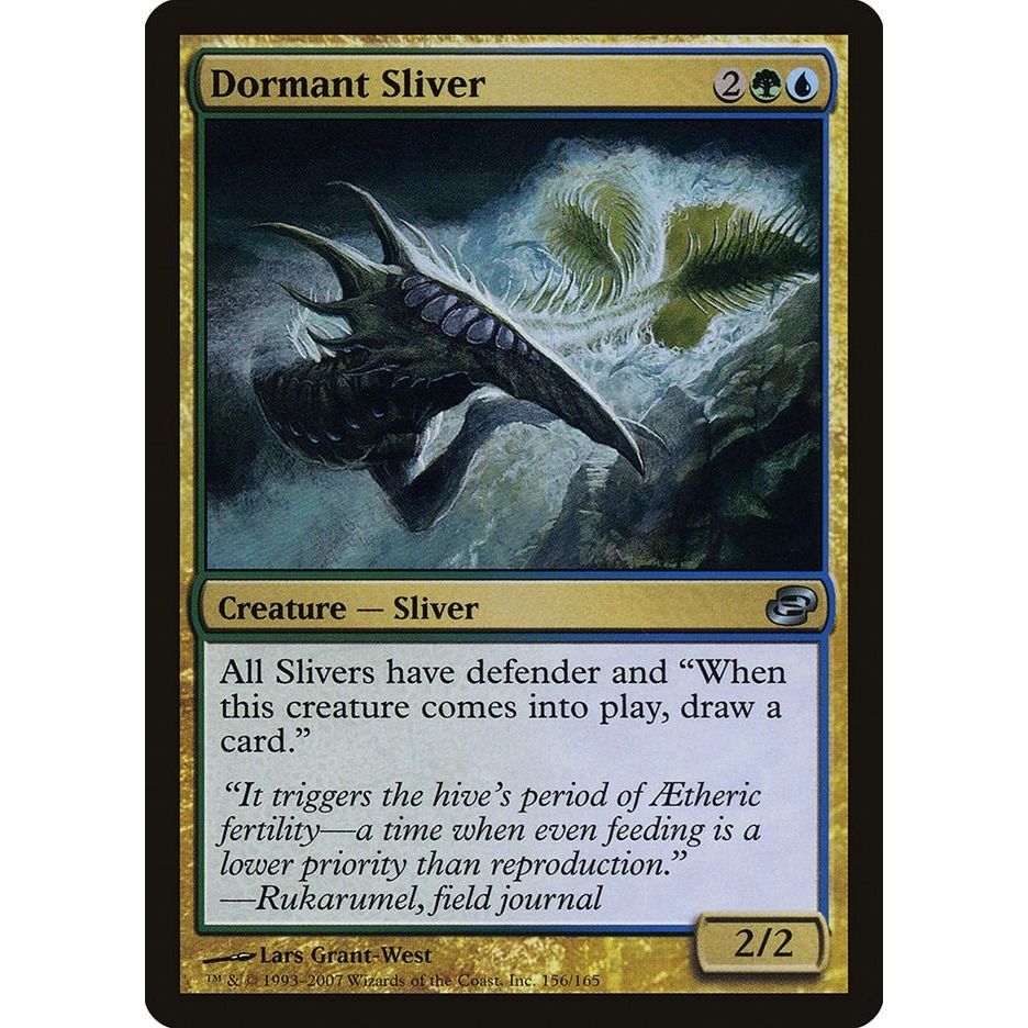 Image for Dormant Sliver (156) (PLC) - Magic: The Gathering