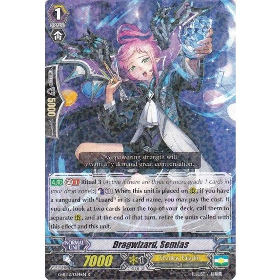 Image for Dragwizard, Semias (G-BT12/034EN) (G-BT12) - Cardfight Vanguard