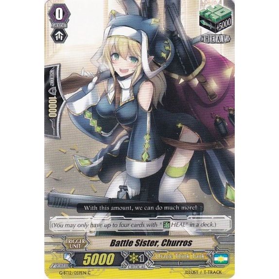 Image for Battle Sister, Churros (G-BT12/059EN) (G-BT12) - Cardfight Vanguard
