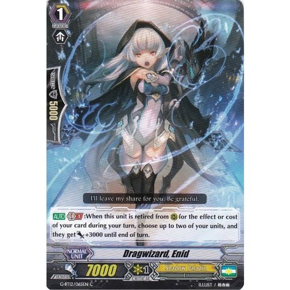 Image for Dragwizard, Enid (G-BT12/065EN) (G-BT12) - Cardfight Vanguard