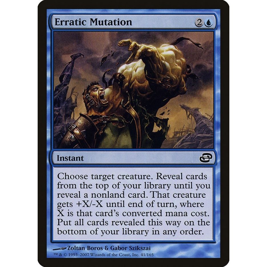 Image for Erratic Mutation (41) (PLC) - Magic: The Gathering