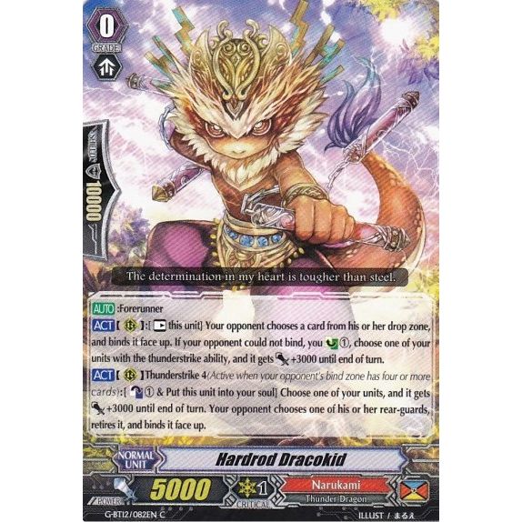 Image for Hardrod Dracokid (G-BT12/082EN) (G-BT12) - Cardfight Vanguard