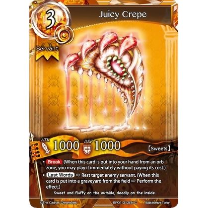 Image for Juicy Crepe (BP01-013EN) (BP01) - The Caster Chronicles