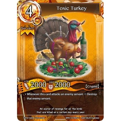 Image for Toxic Turkey (BP01-016EN) (BP01) - The Caster Chronicles