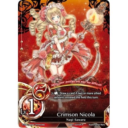 Image for Crimson Nicola (BP01-031EN) (BP01) - The Caster Chronicles