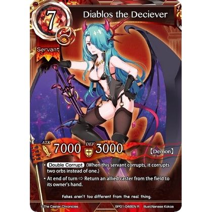 Image for Diablos the Deciever (BP01-048EN) (BP01) - The Caster Chronicles
