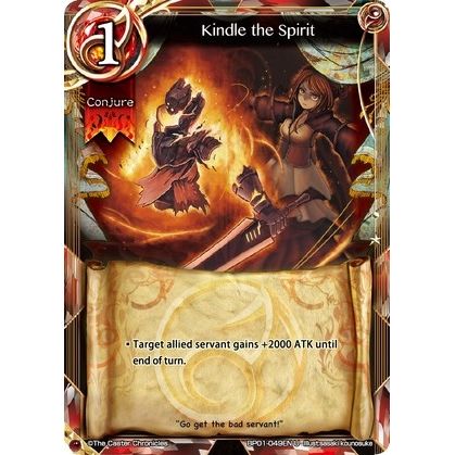 Image for Kindle the Spirit (BP01-049EN) (BP01) - The Caster Chronicles
