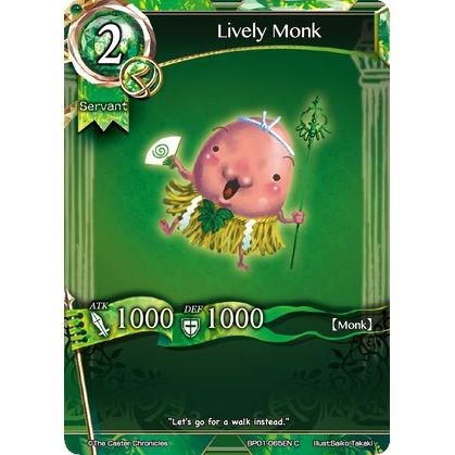 Image for Lively Monk (BP01-065EN) (BP01) - The Caster Chronicles