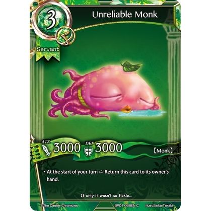 Image for Unreliable Monk (BP01-068EN) (BP01) - The Caster Chronicles
