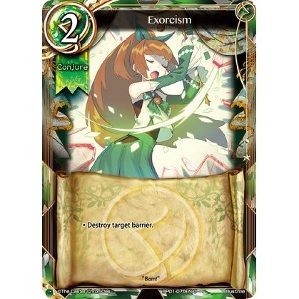 Image for Exorcism (BP01-076EN) (BP01) - The Caster Chronicles