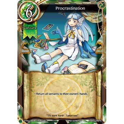 Image for Procrastination (BP01-078EN) (BP01) - The Caster Chronicles