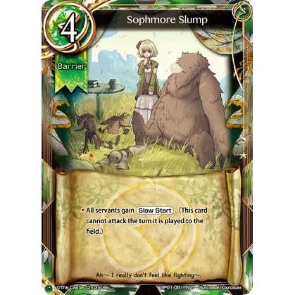 Image for Sophmore Slump (BP01-081EN) (BP01) - The Caster Chronicles