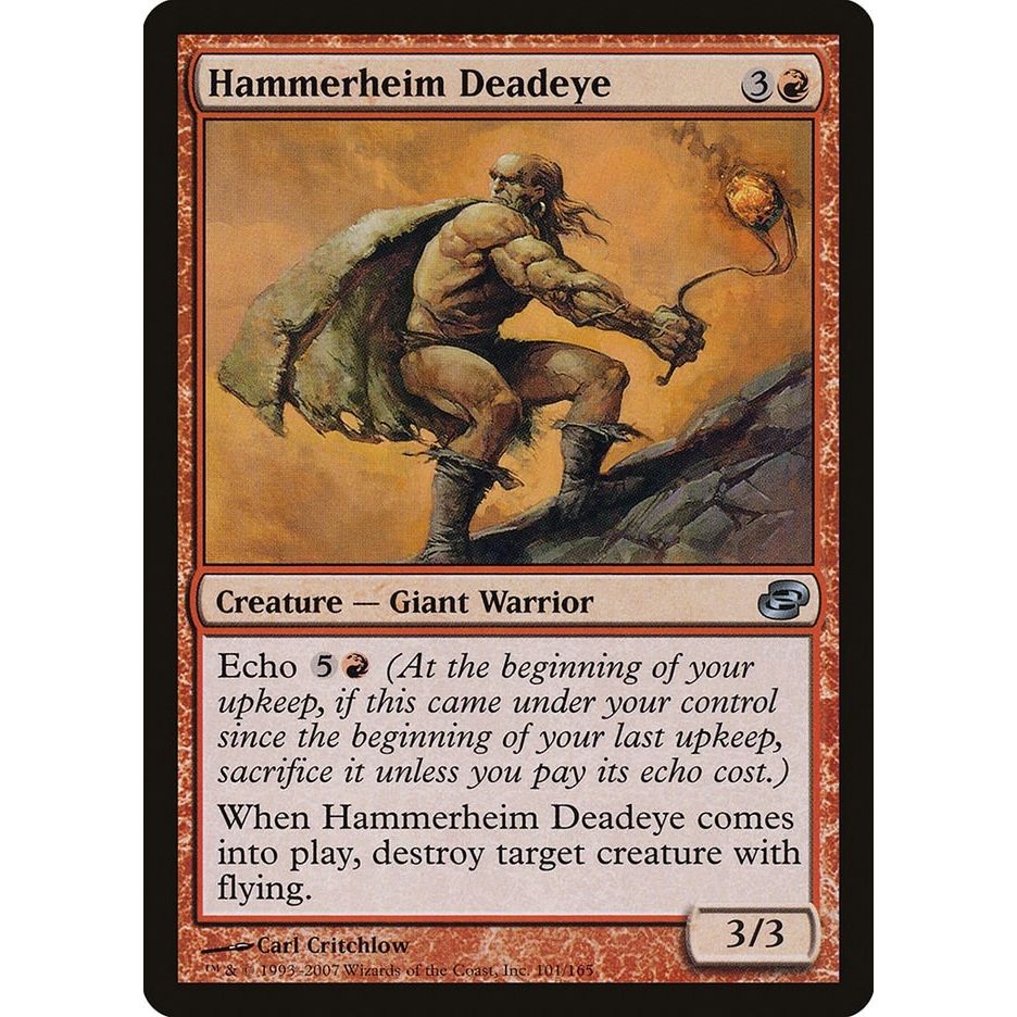 Image for Hammerheim Deadeye (101) (PLC) - Magic: The Gathering