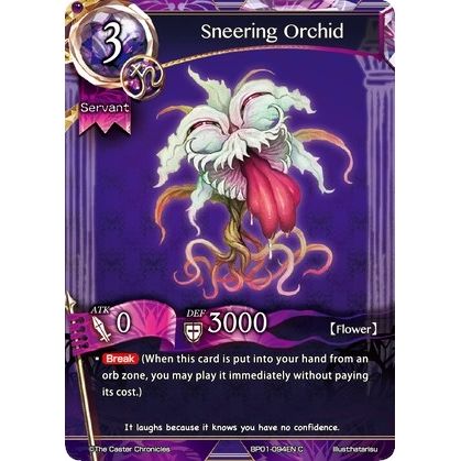 Image for Sneering Orchid (BP01-094EN) (BP01) - The Caster Chronicles