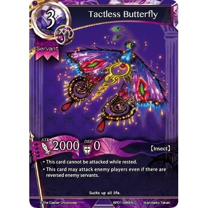 Image for Tactless Butterfly (BP01-096EN) (BP01) - The Caster Chronicles