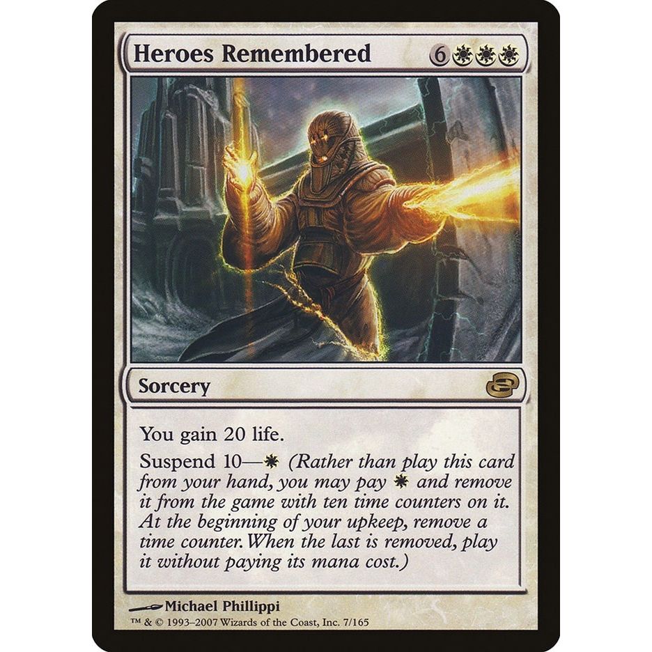 Image for Heroes Remembered (7) (PLC) - Magic: The Gathering