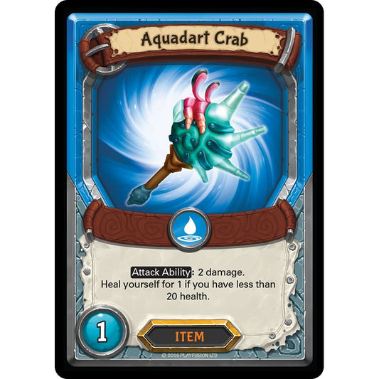 Image for Aquadart Crab (Unclaimed) (AWA) - Lightseekers TCG