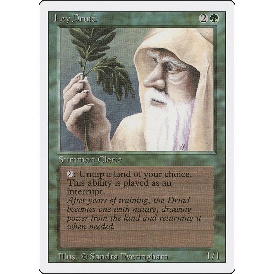 Image for Ley Druid (3ED) - Magic: The Gathering