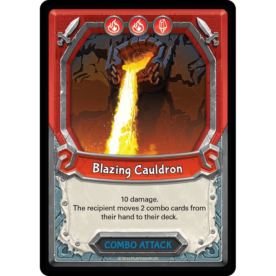 Image for Blazing Cauldron (Unclaimed) (AWA) - Lightseekers TCG