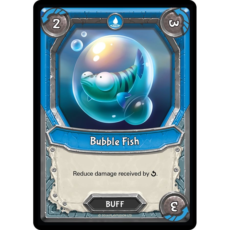 Image for Bubble Fish (Unclaimed) (AWA) - Lightseekers TCG