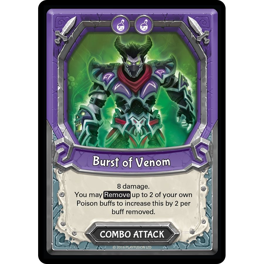 Image for Burst of Venom (Claimed) (AWA) - Lightseekers TCG